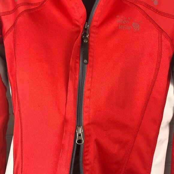 Mountain HardWear Red WindStopper Tech Jacket Women's Sz Medium - Picture 7 of 10
